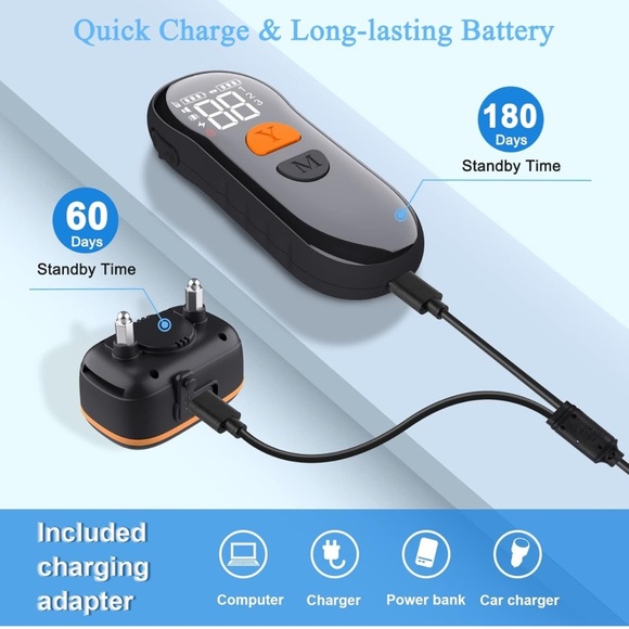 🎉HP 🎉 NIB Dog Training Collar with Remote 2600Ft - Picture 3 of 6